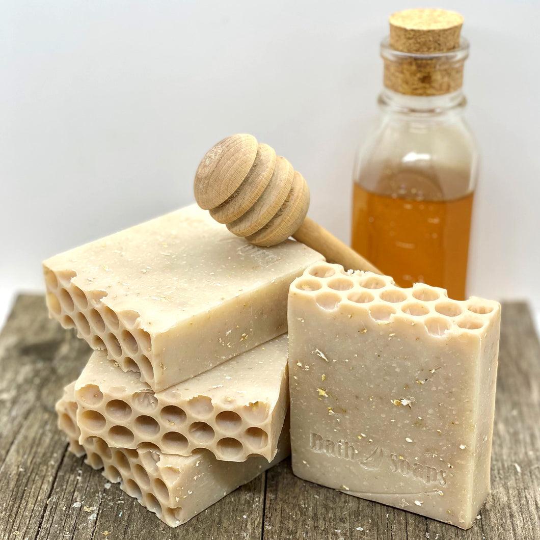 Oatmeal, Milk, and Honey Bar Soap